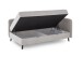 Polsterliege >Kiruna< Liegefläche 90x200cm, beige, Stellmaß: 102x87x214m (BxHxT)