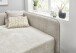 Polsterliege >Kiruna< Liegefläche 90x200cm, beige, Stellmaß: 102x87x214m (BxHxT)