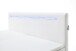 Boxspringbett >LAS VEGAS II< Liegefläche 160x200cm, weiß / LED, Stellmaß: 162x110x209cm (BxHxT)