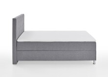 Boxbett >Leo< Liegefläche 140x200cm, hellgrau, Stellmaß: 142x115x209cm (BxHxT)