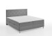 Boxbett >Leo< Liegefläche 160x200cm, hellgrau, Stellmaß: 162x115x209cm (BxHxT)