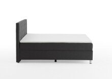 Boxbett >Leo< Liegefläche 120x200cm, anthrazit, Stellmaß: 122x115x209cm (BxHxT)