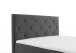 Boxbett >Leo< Liegefläche 120x200cm, anthrazit, Stellmaß: 122x115x209cm (BxHxT)