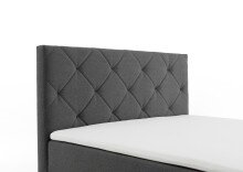 Boxbett >Leo< Liegefläche 140x200cm, anthrazit, Stellmaß: 142x115x209cm (BxHxT)