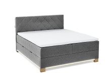 Boxspringbett >Messina< Liegefläche 180x200cm,...