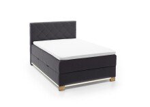 Boxspringbett >Messina< Liegefläche 120x200cm,...