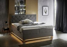 Boxspringbett >Messina< Liegefläche 160x200cm,...