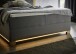 Boxspringbett >Messina< Liegefläche 180x200cm, anthrazit, Stellmaß: 182x120x213cm (BxHxT)