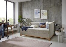 Polsterliege >Santos< Liegefläche 90x200cm,...