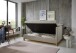 Polsterliege >Santos< Liegefläche 90x200cm, Farbe taupe, Stellmaß: 97x88x207cm (BxHxT)