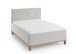 Polsterbett >Catania II< Liegefläche 140x200cm, Farbe beige - Stellmaß: 148x110x214cm (BxHxT)