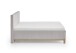 Polsterbett >Catania II< Liegefläche 140x200cm, Farbe silver - Stellmaß: 148x110x214cm (BxHxT)
