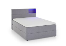 Boxspringbett >Caja< Liegefläche 120x200cm,...