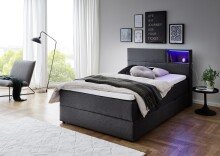 Boxspringbett >Caja< Liegefläche 140x200cm,...