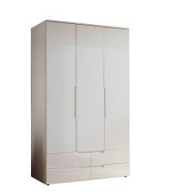 Kleiderschrank >Spice< 3 Türen, 4 Schübe,...