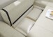 Wohnlandschaft >BERN< Schlaffunktion, Bettkasten, Bezug Farbe Ivory - 281x91x189 (BxHxT)