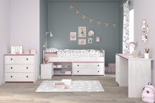 Jugendzimmer-Set >Smoozy 37< (3-teilig)...