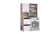 Mehrzweckschrank-Set >Laundry 5< in Jackson Eiche...