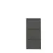 Schuhkipper >Bert< 3 Klappen, 6 paar Schuhe, in anthrazit, Metall - 51x104x16cm (BxHxT)