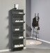 Schuhkipper >Bert< 5 Klappen, 10 paar Schuhe, in anthrazit, Metall - 51x170x16cm (BxHxT)