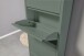 Schuhkipper >Bert< 3 Klappen, 6 paar Schuhe, in salbei, Metall - 51x104x16cm (BxHxT)