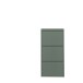 Schuhkipper >Bert< 3 Klappen, 6 paar Schuhe, in salbei, Metall - 51x104x16cm (BxHxT)