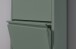 Schuhkipper >Bert< 3 Klappen, 6 paar Schuhe, in salbei, Metall - 51x104x16cm (BxHxT)