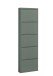 Schuhkipper >Bert< 5 Klappen, 10 paar Schuhe, in salbei, Metall - 51x170x16cm (BxHxT)