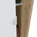 Schwebetürenschrank >TOP< 4 Böden, 1 Stange, Nodi Eiche Dekor / Artic Weiß - 120x200x50 (BxHxT)