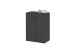 Kommode >BC 1040< 2 Türen, 1 Boden, anthrazit - 60x83x35cm (BxHxT)