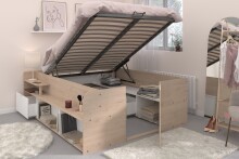 Stauraumbett >Travel 2< Liegefläche 140x200cm,...