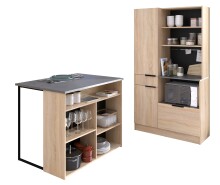 Buffet >Fumay 2< (2-teilig) Buffet 100x186x45cm,...