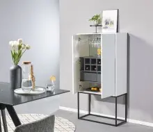 Barschrank >Bar 3< 10 Fächer, Halterung...