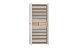 Schuhschrank >Leon< 2 Türen, 2 Schübe, 9 Böden, Eiche Dekor / Weiß - 90x195x38cm (BxHxT)