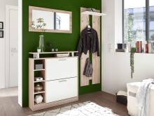 Kompaktgarderobe >Track< in Eiche Sonoma Dekor /...