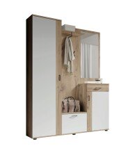 Kompaktgarderobe >Jens< in Viking Oak Dekor /...