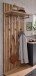 Kompaktgarderobe >Fynn< in Anthrazit / Artisan Eiche Dekor - 223x199x38 (BxHxT)