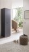 Garderobenschrank >Fynn< in Anthrazit / Artisan Eiche Dekor - 60x199x38 (BxHxT)