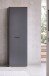 Garderobenschrank >Fynn< in Anthrazit / Artisan Eiche Dekor - 60x199x38 (BxHxT)