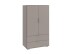 Kombikommode >Easy Plus< 2 Türen, 2 Schübe, in SAHARAGRAU - 81x140x40cm (BxHxT)