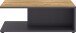 Couchtisch >California< in Graphit / Navarra-Eiche-Dekor - 109x39x59 (BxHxT)
