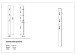 Garderobenpaneel >3765< 3 Haken, in Graphit - 15x170x3cm (BxHxT)