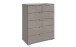 Schubkastenkommode >Easy Plus< 6 Schubladen, SAHARAGRAU - 82x102x42cm (BxHxT)
