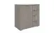 Kommode >Easy Plus< 1 Tür, 4 Schübe, SAHARAGRAU - 81x83x41cm (BxHxT)