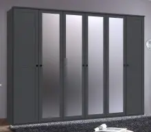 Drehtürenschrank >Chalet< 6 Türen, 3...