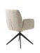 Armlehnstuhl >ROXANA< drehbar, Wipp-Relax-Funktion, Sand, Stoff-Brego - 57,5x88x62cm (BxHxT)