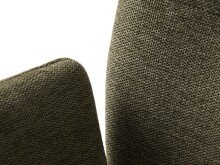 Armlehnstuhl >ROXANA< drehbar, Wipp-Relax-Funktion, Olive, Stoff-Brego - 57,5x88x62cm (BxHx)