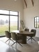Armlehnstuhl >ROXANA< drehbar, Wipp-Relax-Funktion, Olive, Stoff-Brego - 57,5x88x62cm (BxHx)