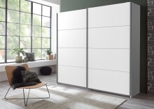 Schwebetürenschrank >Bert< 2 Böden, 2...