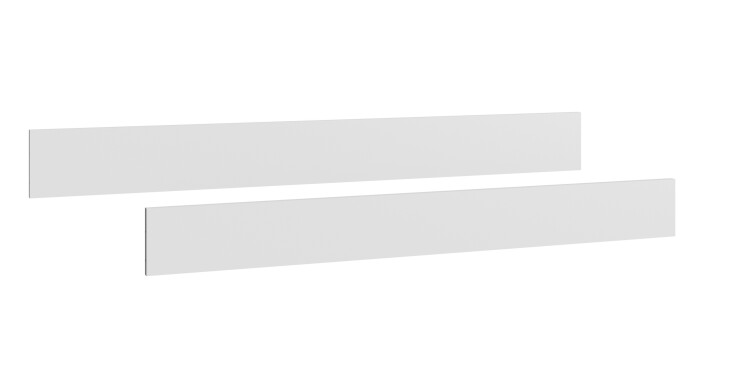 Umbauseiten >Fehmarn< Bettseiten in Weiß passend zum Babybett - 139x15x2cm (BxHxT)